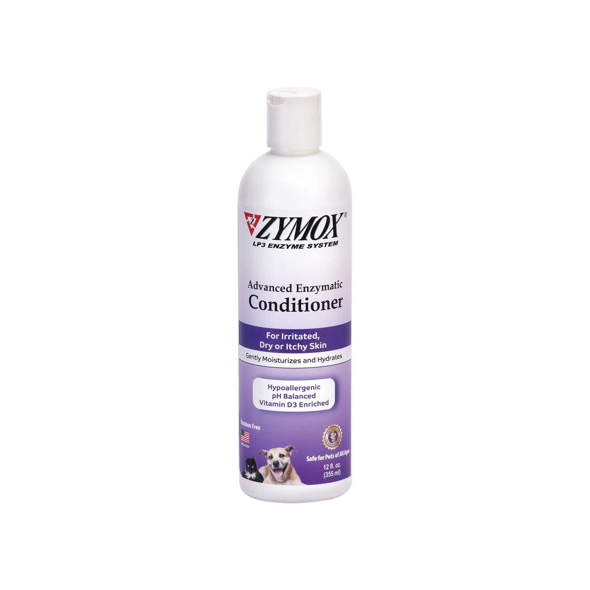Zymox Advanced Enzymatic Dry or Itchy Skin Conditioner for Dogs & Cats
