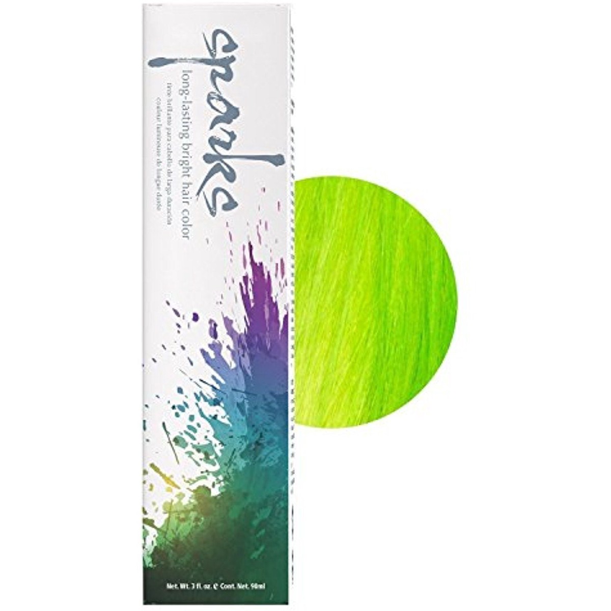 Sparks Long-Lasting Bright Hair Color Key Lime 3 oz