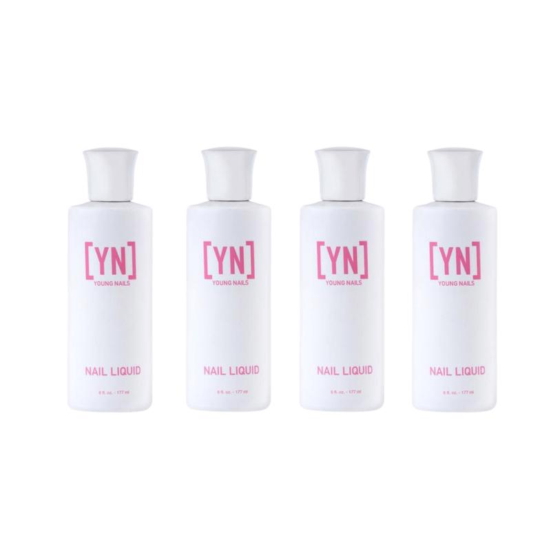 Young Nails Nail Liquid Monomer - 6 Oz - Case of 4pcs