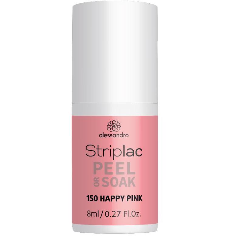 Alessandro STRIPLAC PEEL OR SOAK nail polish 8ml - 150 Happy Pink