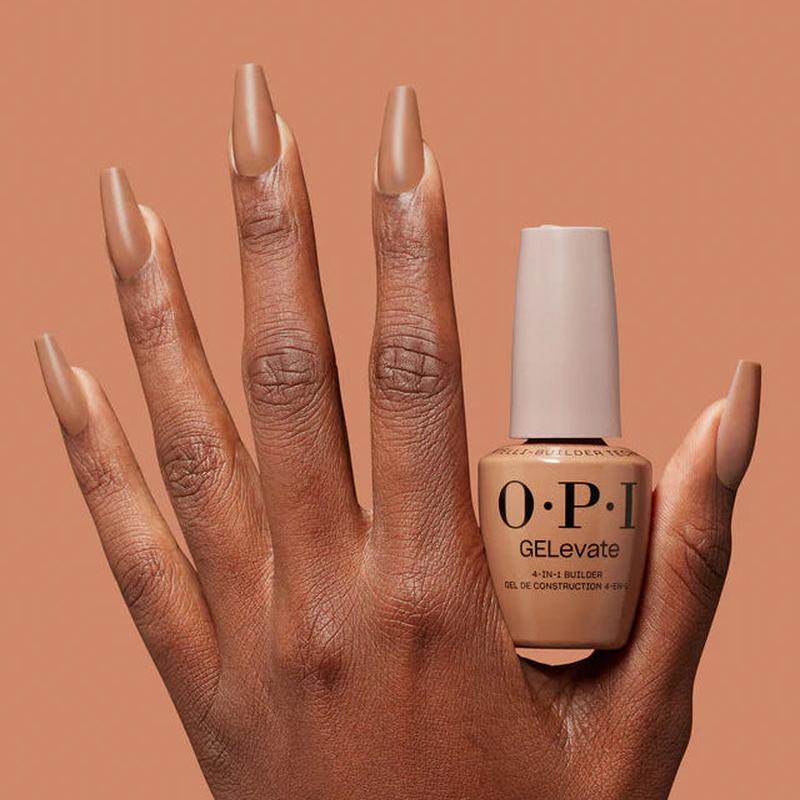 OPI Gelevate 4-in-1 Nail Builder Gel ( 7 Colour Options) - Nude Sculpture