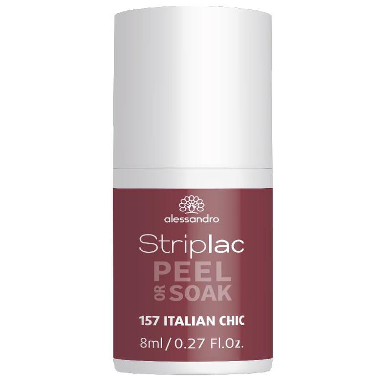 Alessandro STRIPLAC PEEL OR SOAK nail polish 8ml - 157 Italian Chic