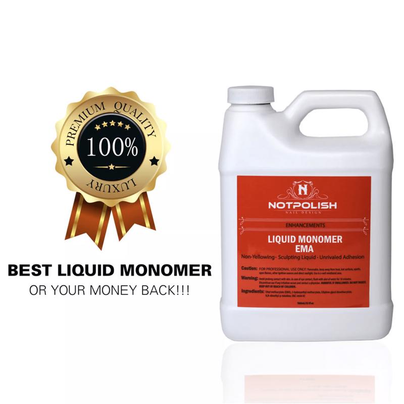 NOTPOLISH Liquid Monomer EMA LOW ODOR - 32oz