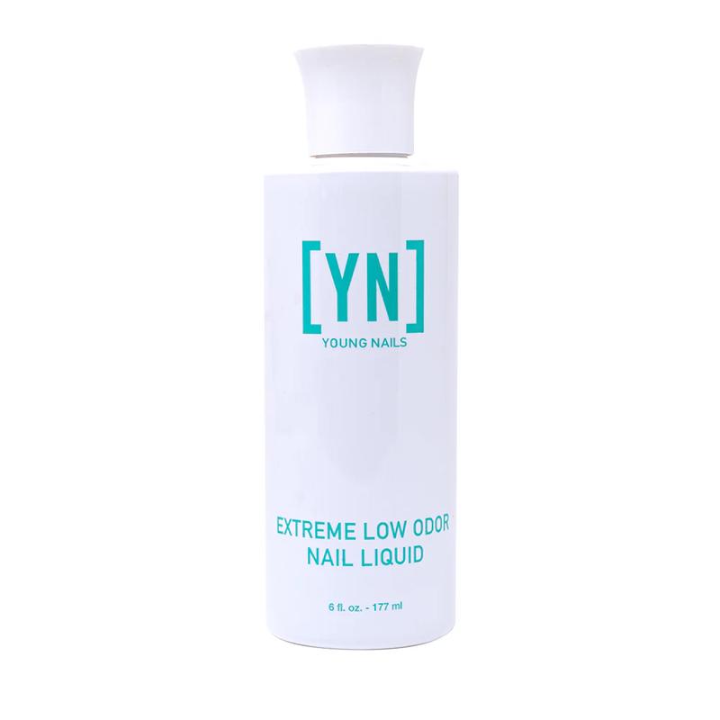 Young Nails Nail Liquid Monomer Extreme Low Odor (use the monomer with Young Nails Extreme Low Odor Acrylic Powder only) - 6 Oz - 1pc